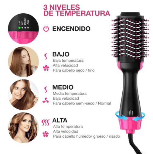 Spazzola One-Step 3 in 1 Volumizzante